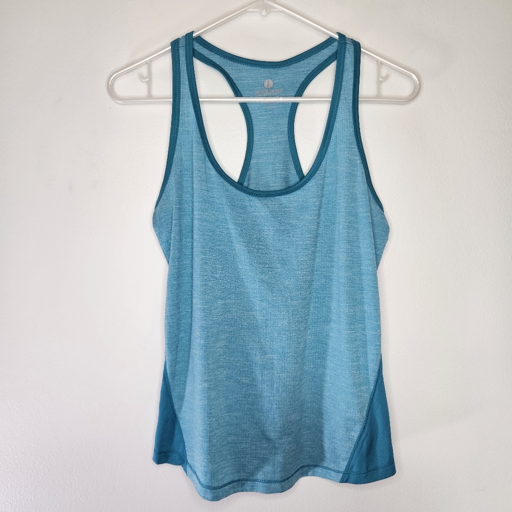 Old Navy Active Semi Fitted Blue Tank Top Sz S